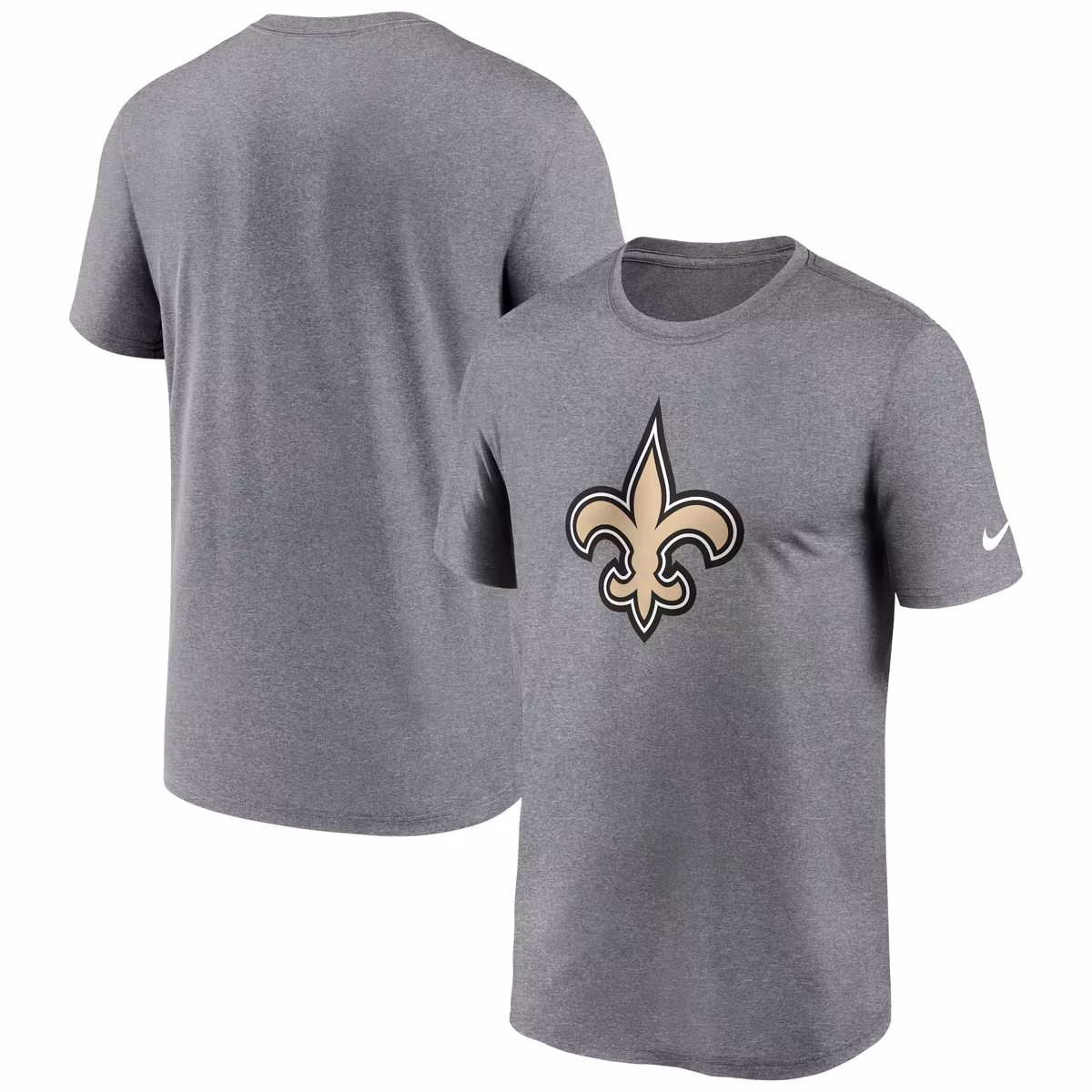 Men's Nike Heather Charcoal New Orleans Saints Primetime Legend Dri-FIT T-Shirt 7 Men's Nike Heather Charcoal New Orleans Saints Primetime Legend Dri-FIT T-Shirt