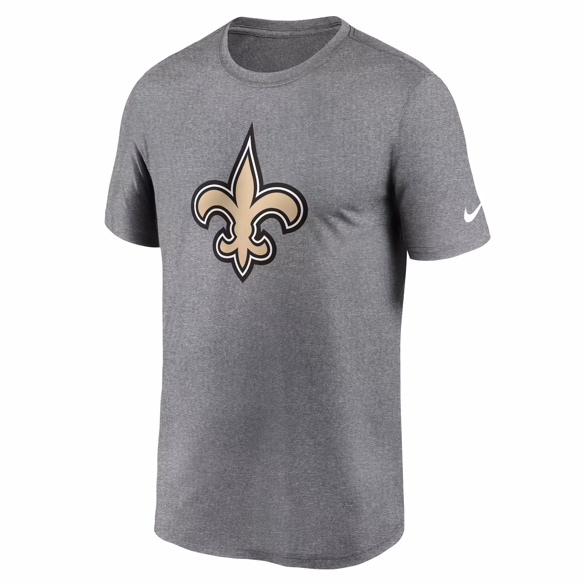 Men's Nike Heather Charcoal New Orleans Saints Primetime Legend Dri-FIT T-Shirt 3 Men's Nike Heather Charcoal New Orleans Saints Primetime Legend Dri-FIT T-Shirt
