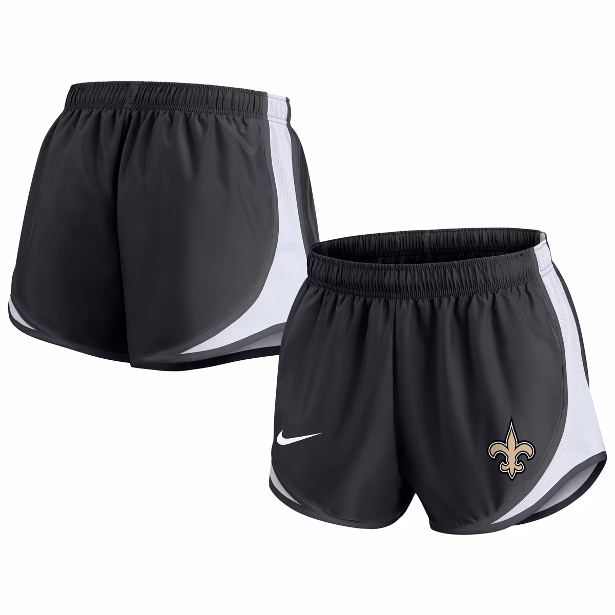 Women's Nike Black New Orleans Saints Performance Tempo Shorts 6 Women's Nike Black New Orleans Saints Performance Tempo Shorts