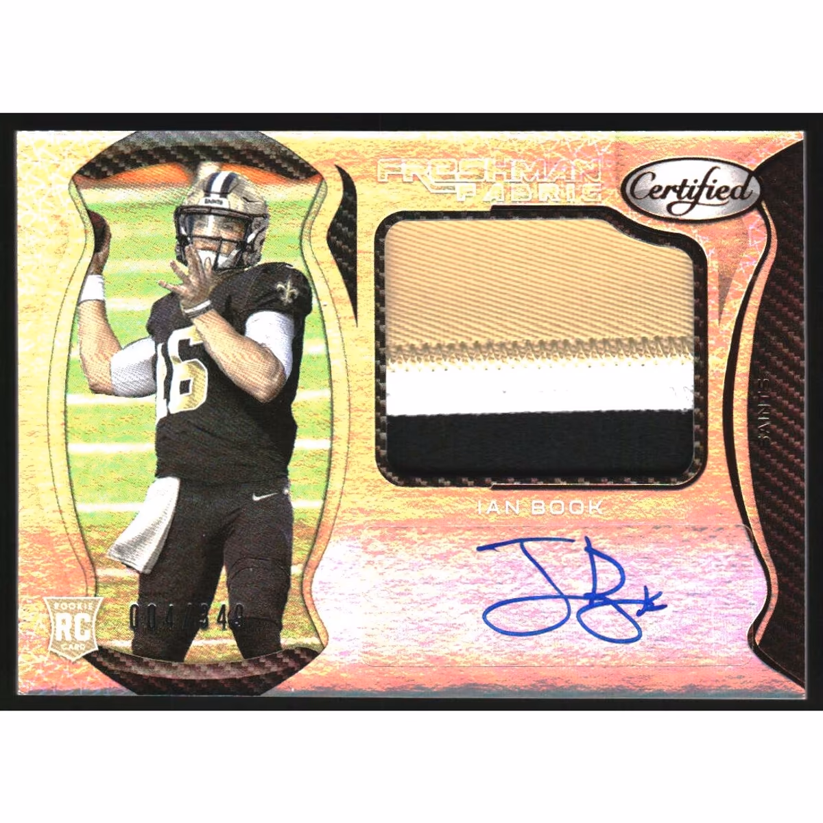 2021 Certified Mirror Bronze #227 Ian Book JSY AU/349