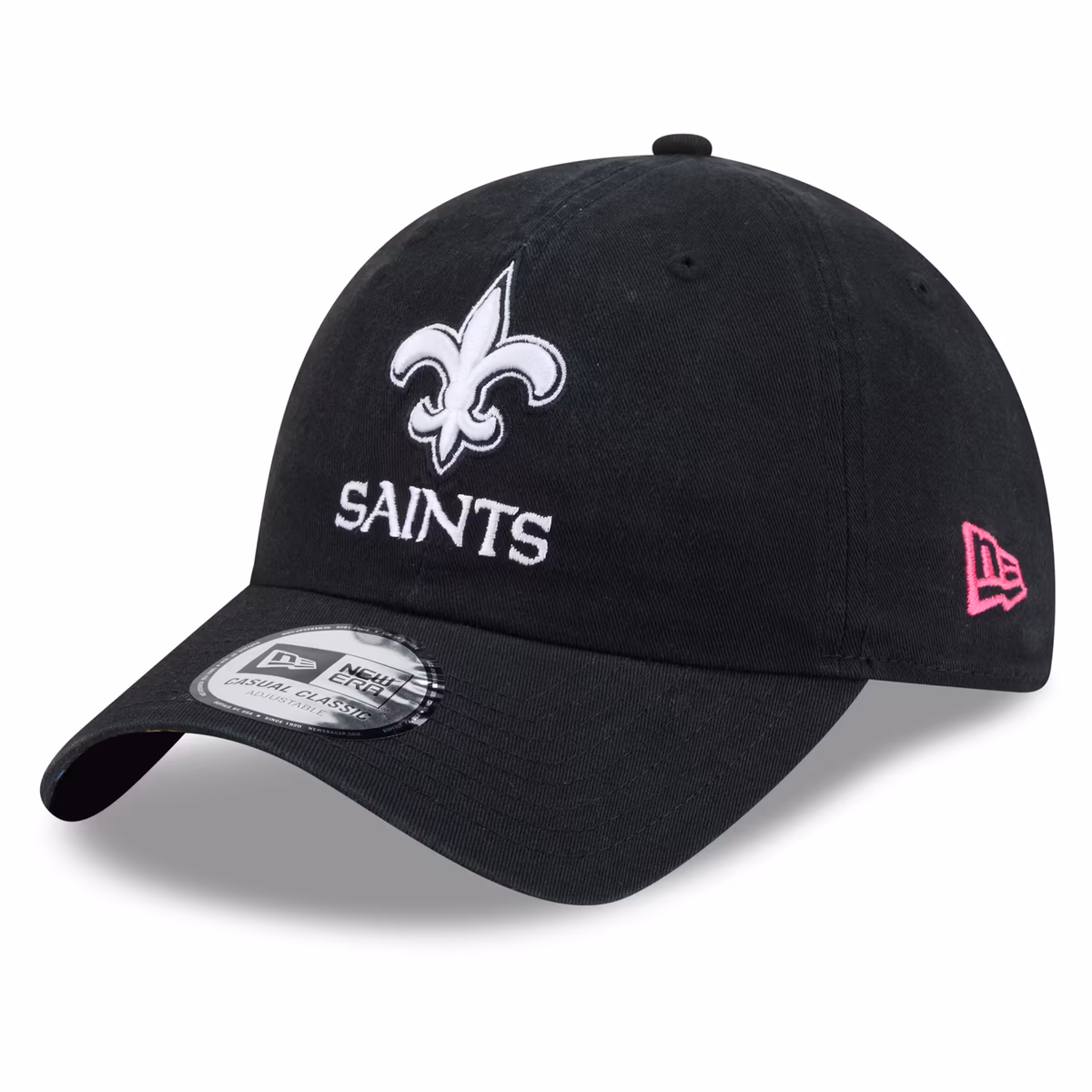 Men's New Era Black New Orleans Saints 2026 NFL Crucial Catch Casual Classic Adjustable Hat 4 Men's New Era Black New Orleans Saints 2026 NFL Crucial Catch Casual Classic Adjustable Hat