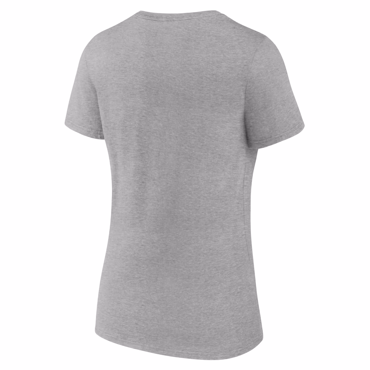 Women's Gray New Orleans Saints Logo Team Lockup V-Neck T-Shirt 4 Women's Gray New Orleans Saints Logo Team Lockup V-Neck T-Shirt