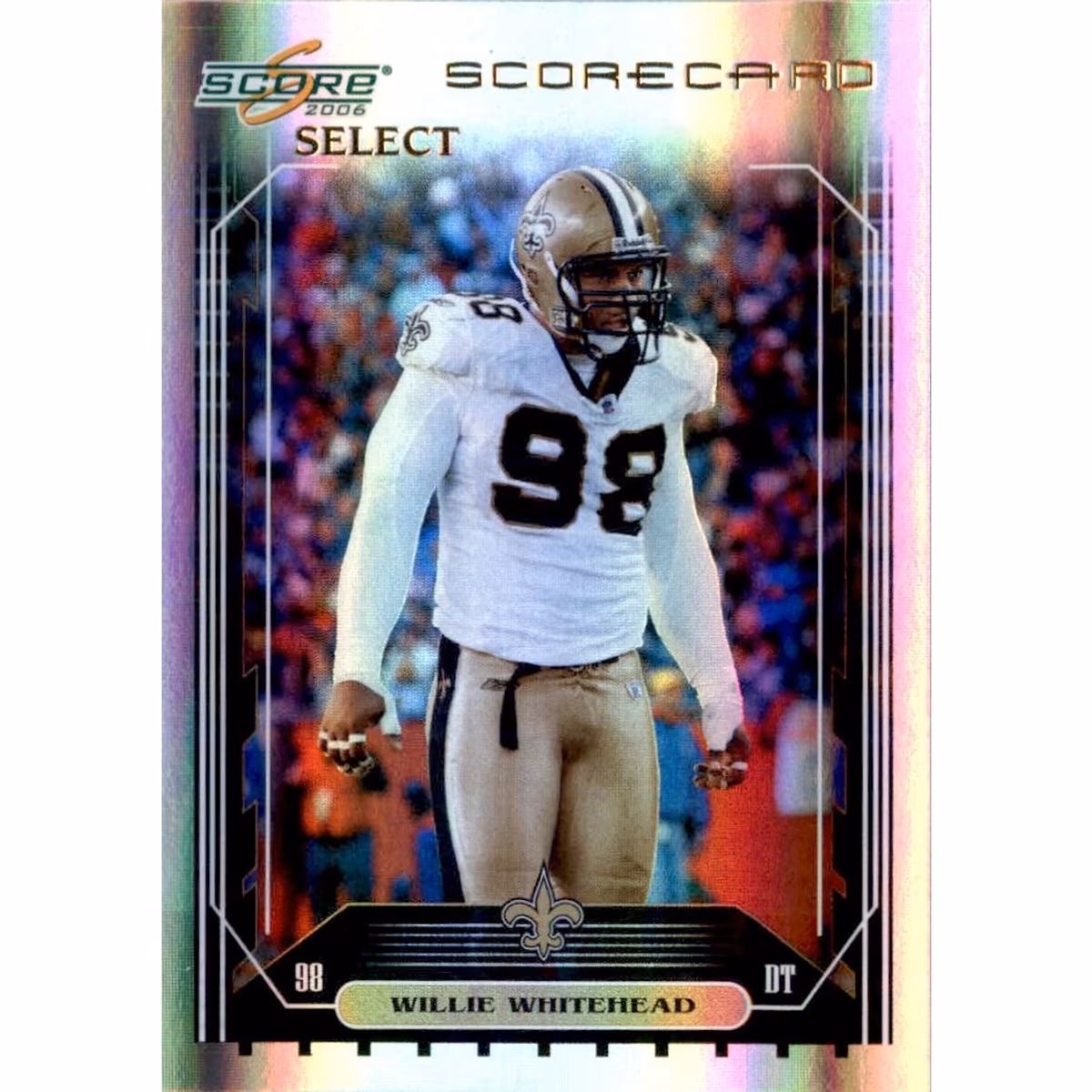 2006 Select Scorecard #310 Willie Whitehead 2 2006 Select Scorecard #310 Willie Whitehead