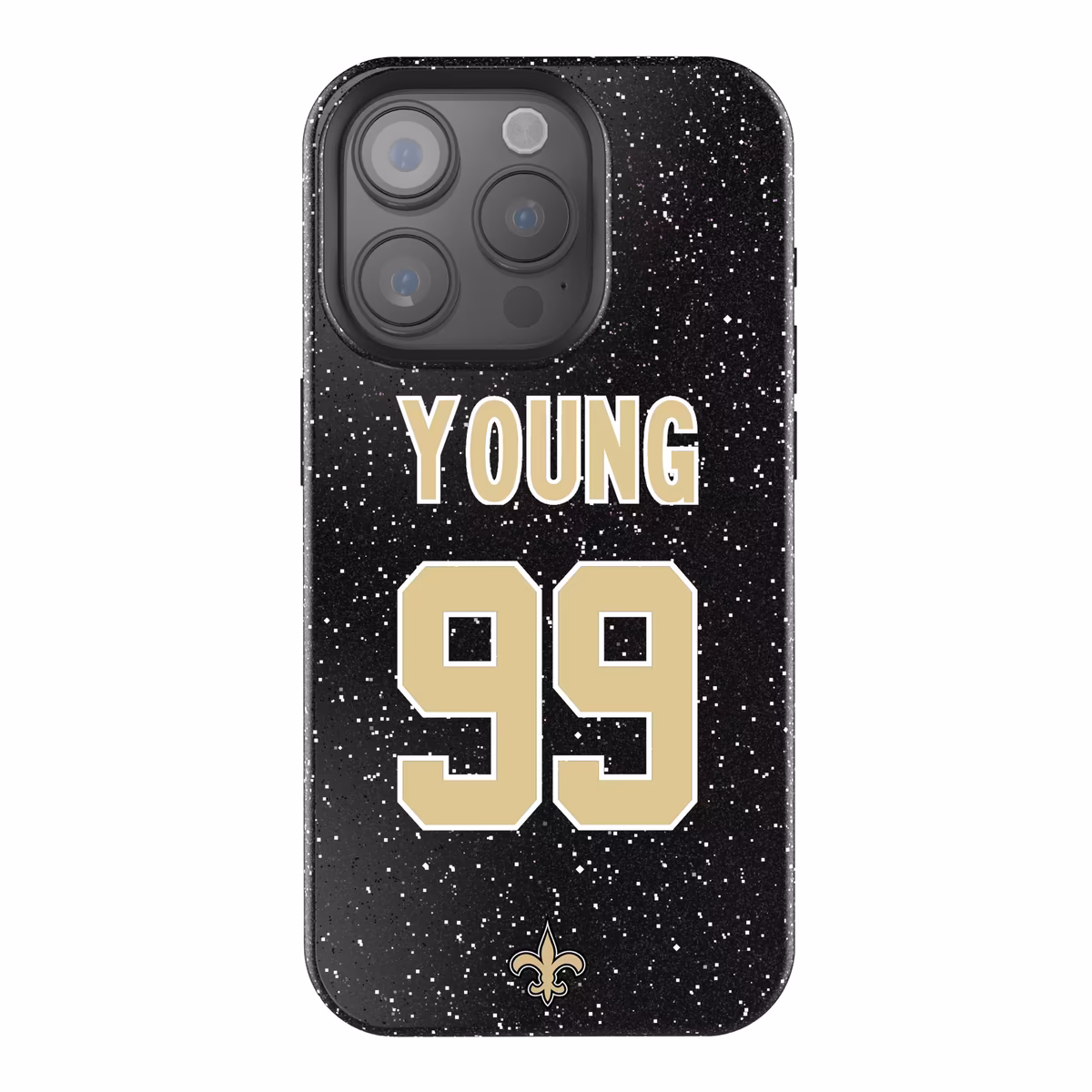 Keyscaper Chase Young Black New Orleans Saints Bling iPhone Case 1 Keyscaper Chase Young Black New Orleans Saints Bling iPhone Case