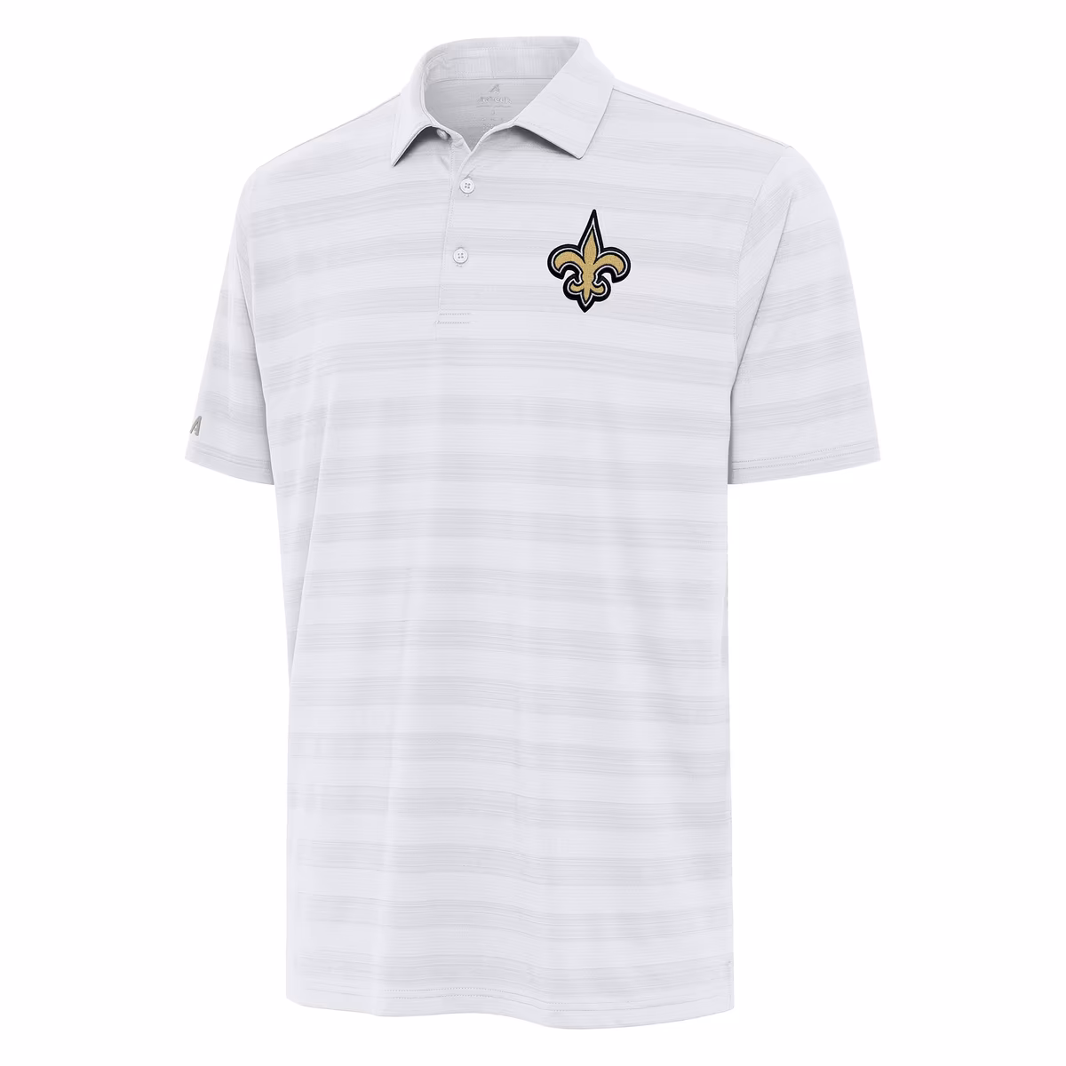 Men's Antigua White New Orleans Saints Tunnel Polo 9 Men's Antigua White New Orleans Saints Tunnel Polo