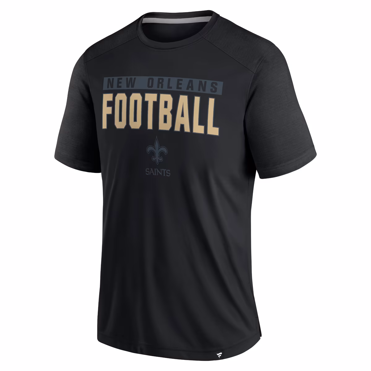 Men's Fanatics Black New Orleans Saints Defender Blackout T-Shirt 3 Men's Fanatics Black New Orleans Saints Defender Blackout T-Shirt