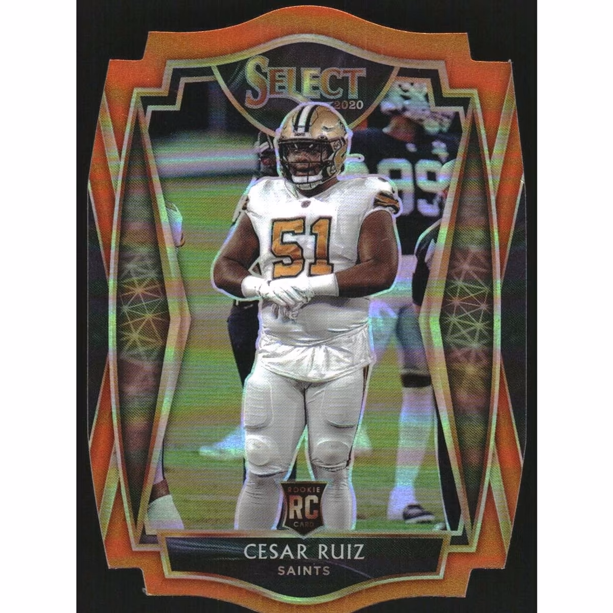 2020 Select Prizm Orange Die Cut #191 Cesar Ruiz 3 2020 Select Prizm Orange Die Cut #191 Cesar Ruiz