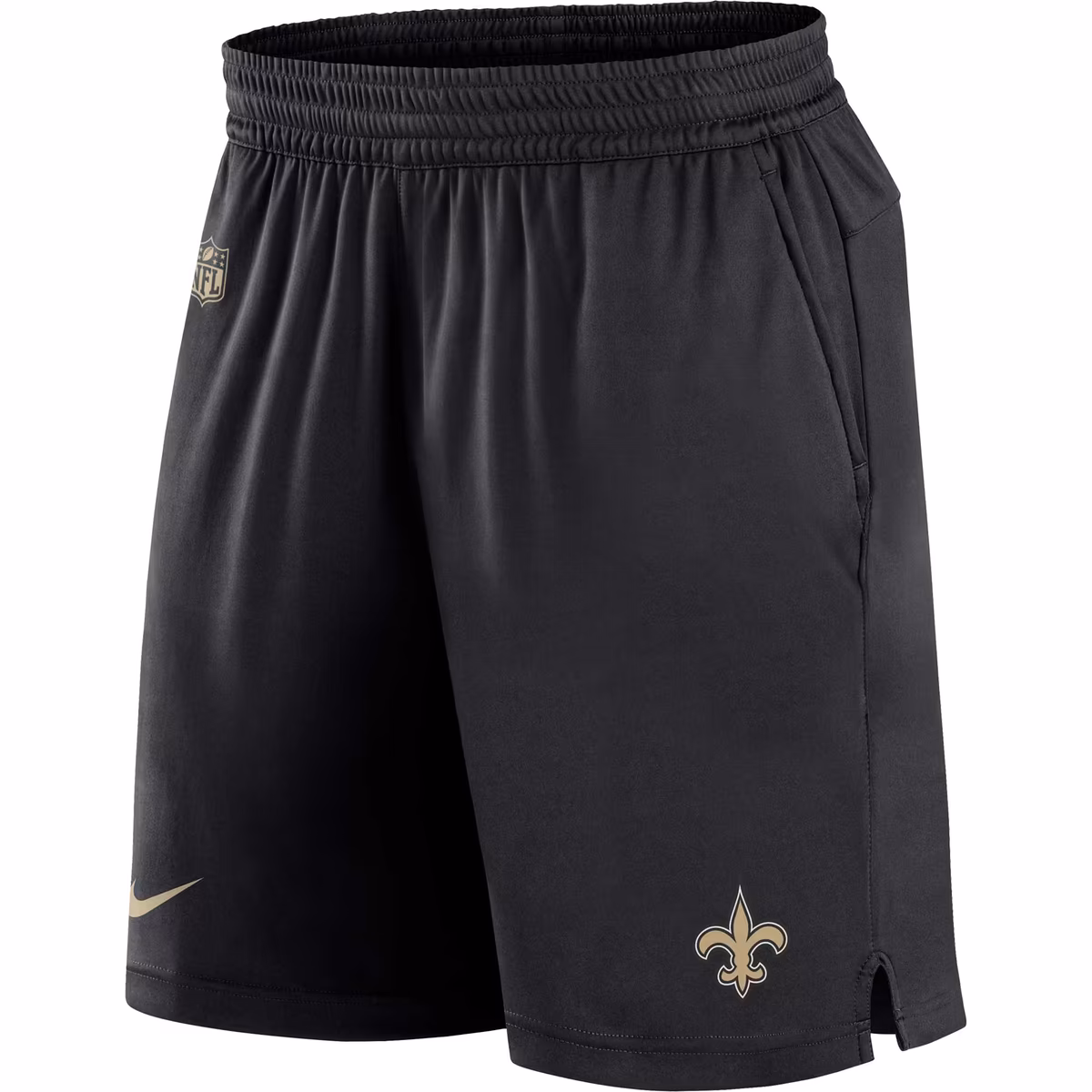 Men's Nike Black New Orleans Saints Sideline Performance Shorts 3 Men's Nike Black New Orleans Saints Sideline Performance Shorts