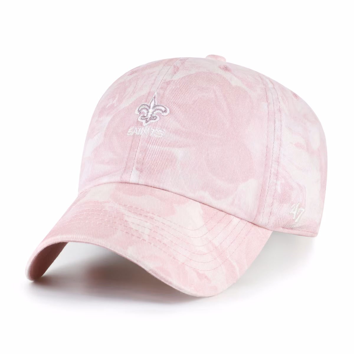 Women's '47 Pink New Orleans Saints Gardenia Clean Up Adjustable Hat 7 Women's '47 Pink New Orleans Saints Gardenia Clean Up Adjustable Hat