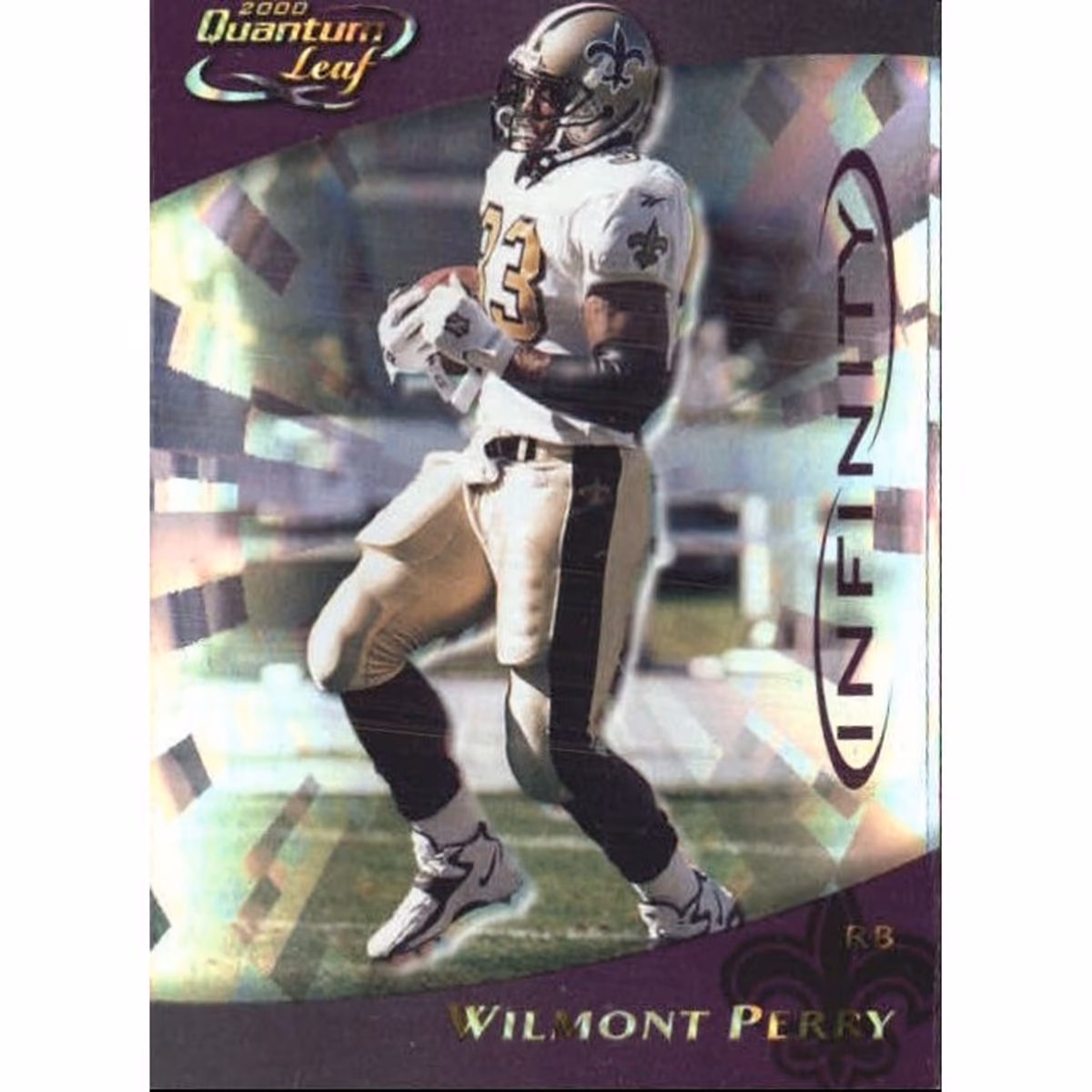 2000 Quantum Leaf Infinity Purple #189 Wilmont Perry