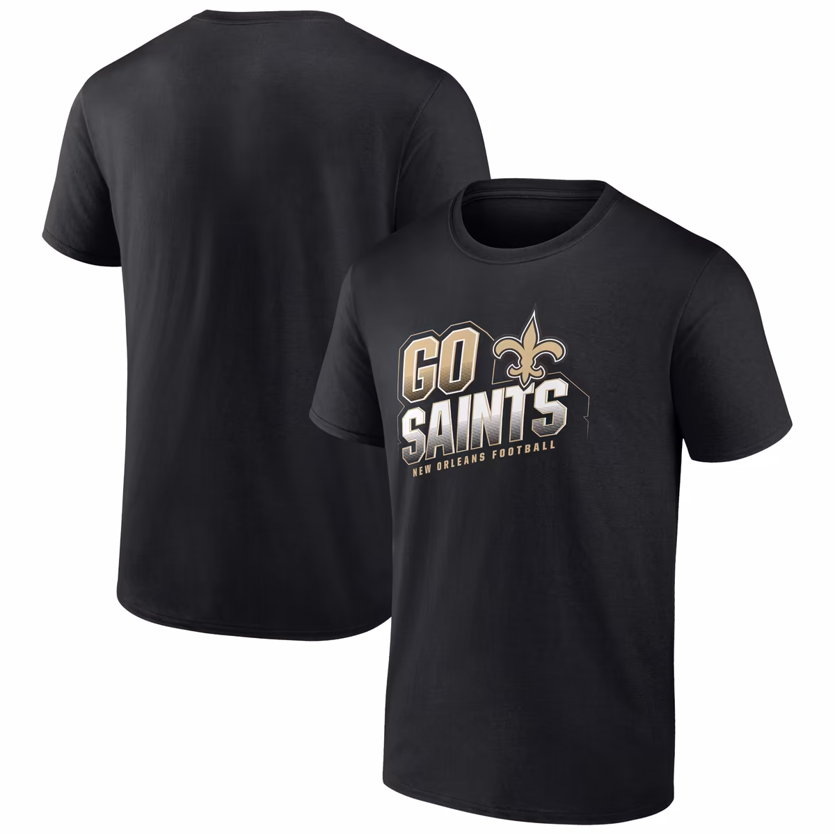 Men's Black New Orleans Saints Hometown Collection Prime Time T-Shirt 2 Men's Black New Orleans Saints Hometown Collection Prime Time T-Shirt