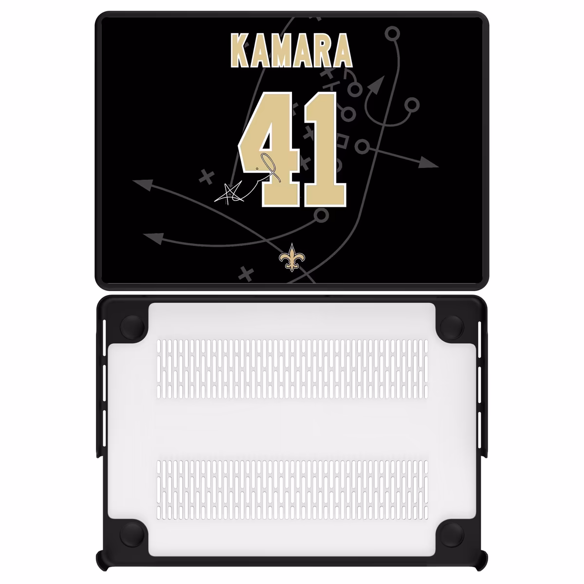 Keyscaper Alvin Kamara New Orleans Saints MacBook Case 2 Keyscaper Alvin Kamara New Orleans Saints MacBook Case