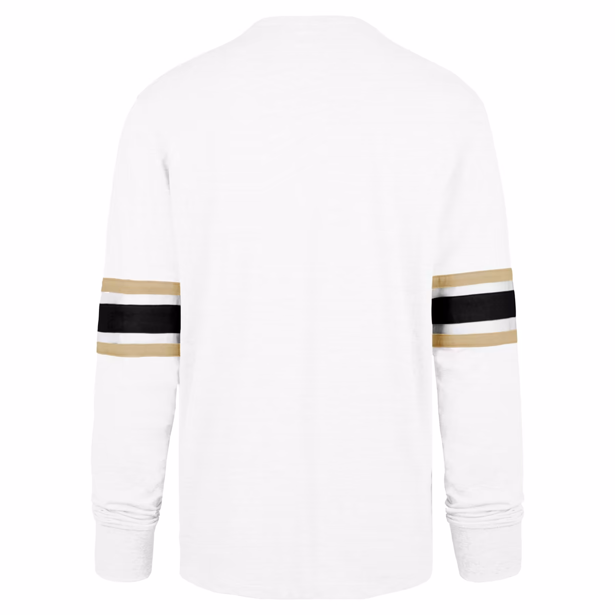 Men's '47 White New Orleans Saints Gridiron Premier Brex Long Sleeve T-Shirt 4 Men's '47 White New Orleans Saints Gridiron Premier Brex Long Sleeve T-Shirt