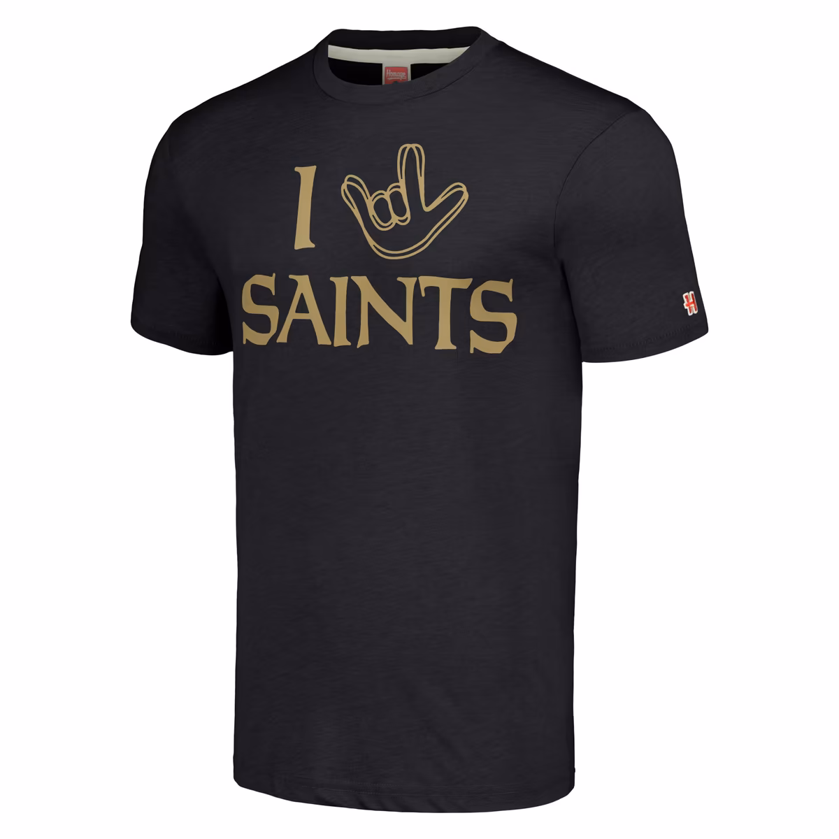 Unisex Homage Charcoal New Orleans Saints The NFL ASL Collection by Love Sign Tri-Blend T-Shirt 3 Unisex Homage Charcoal New Orleans Saints The NFL ASL Collection by Love Sign Tri-Blend T-Shirt