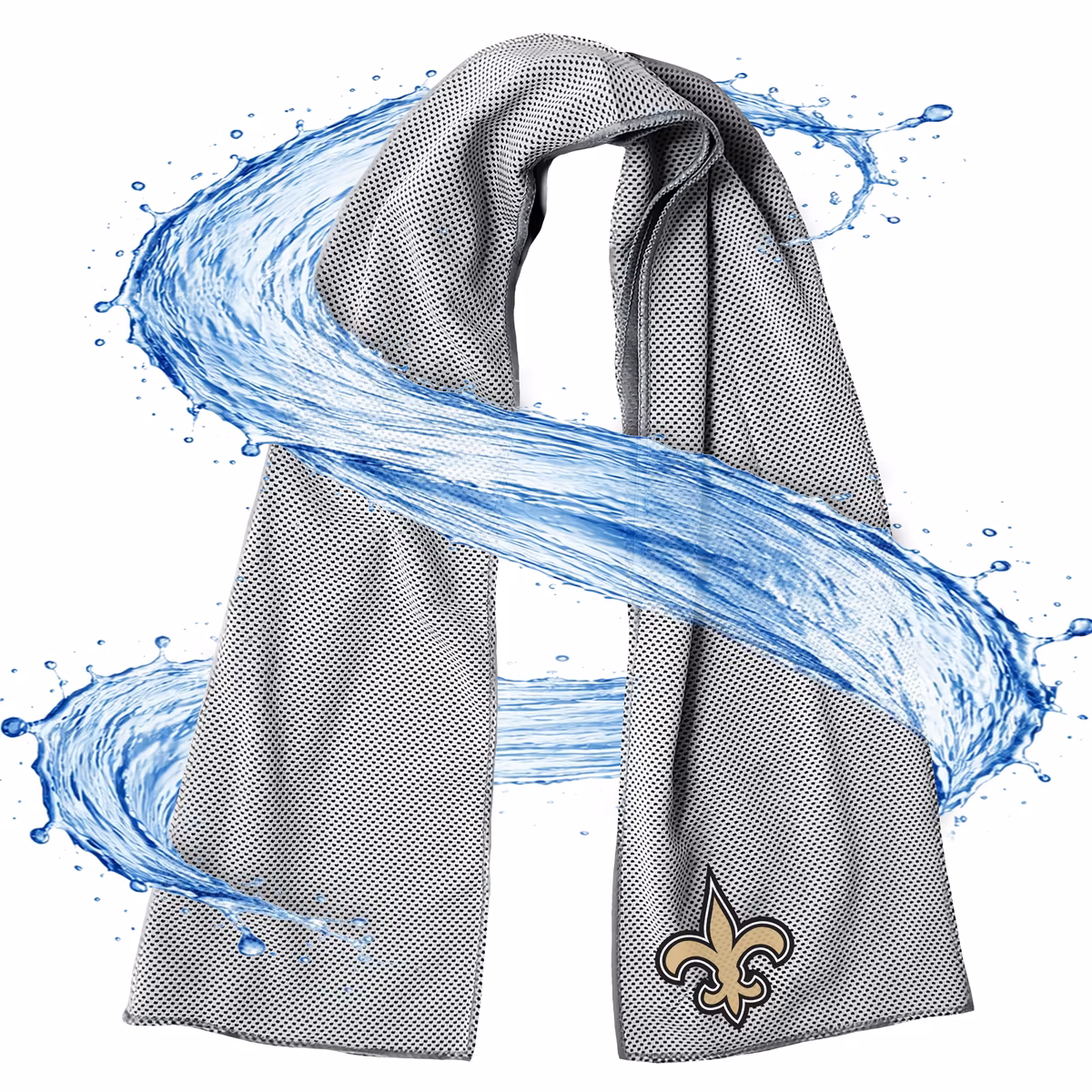 ActionHeat New Orleans Saints AlphaCool Mesh Instant Cooling Towel