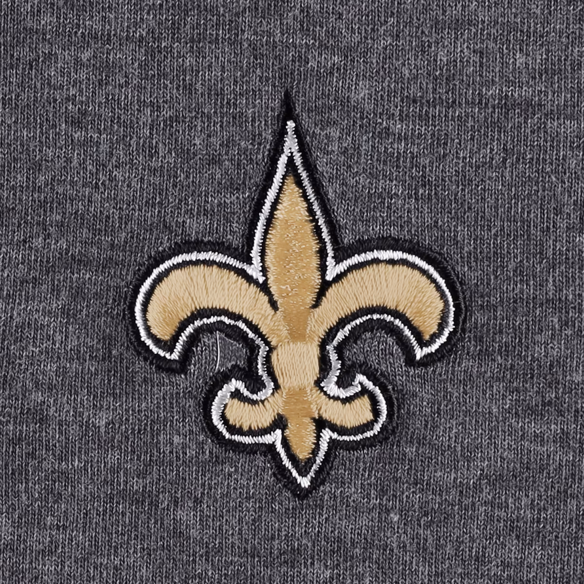 Women's Tommy Bahama Heathered Black New Orleans Saints Sport Sun Fade Full-Zip Sweatshirt 5 Women's Tommy Bahama Heathered Black New Orleans Saints Sport Sun Fade Full-Zip Sweatshirt
