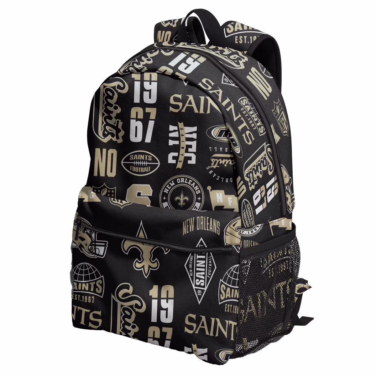 Outerstuff New Orleans Saints Backpack and Lunchbox Set 3 Outerstuff New Orleans Saints Backpack and Lunchbox Set