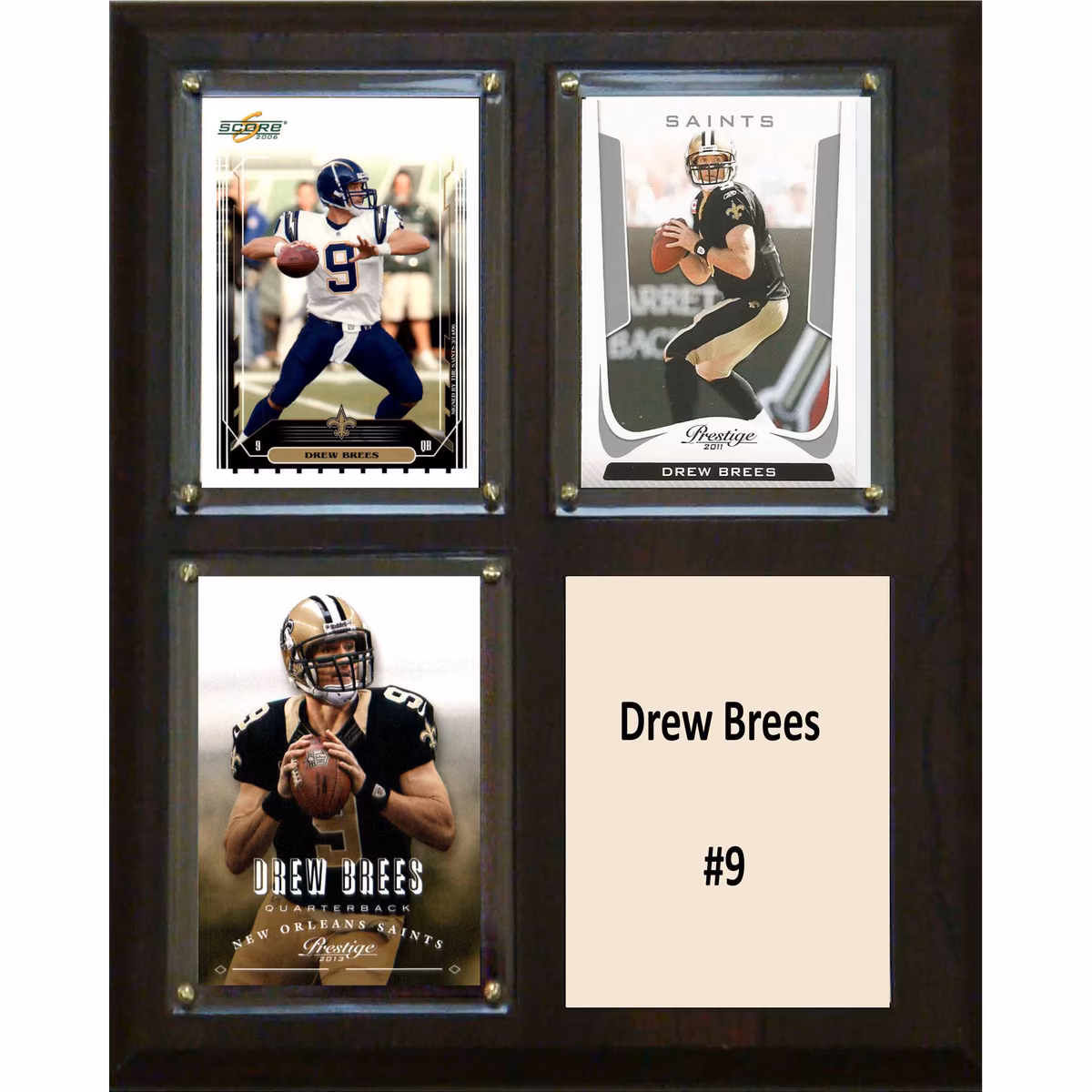 Drew Brees New Orleans Saints 8'' x 10'' Plaque 3 Drew Brees New Orleans Saints 8'' x 10'' Plaque