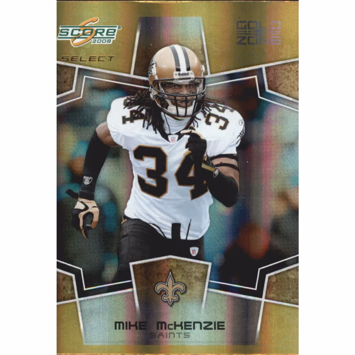 2008 Select Gold Zone #200 Mike McKenzie 13 2008 Select Gold Zone #200 Mike McKenzie