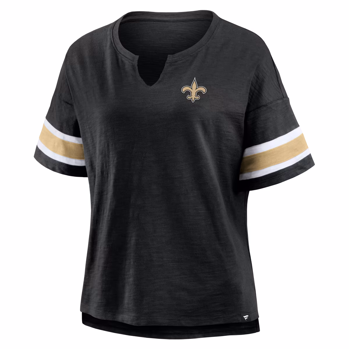 Women's Fanatics Black New Orleans Saints Redzone Curl Route T-Shirt 5 Women's Fanatics Black New Orleans Saints Redzone Curl Route T-Shirt