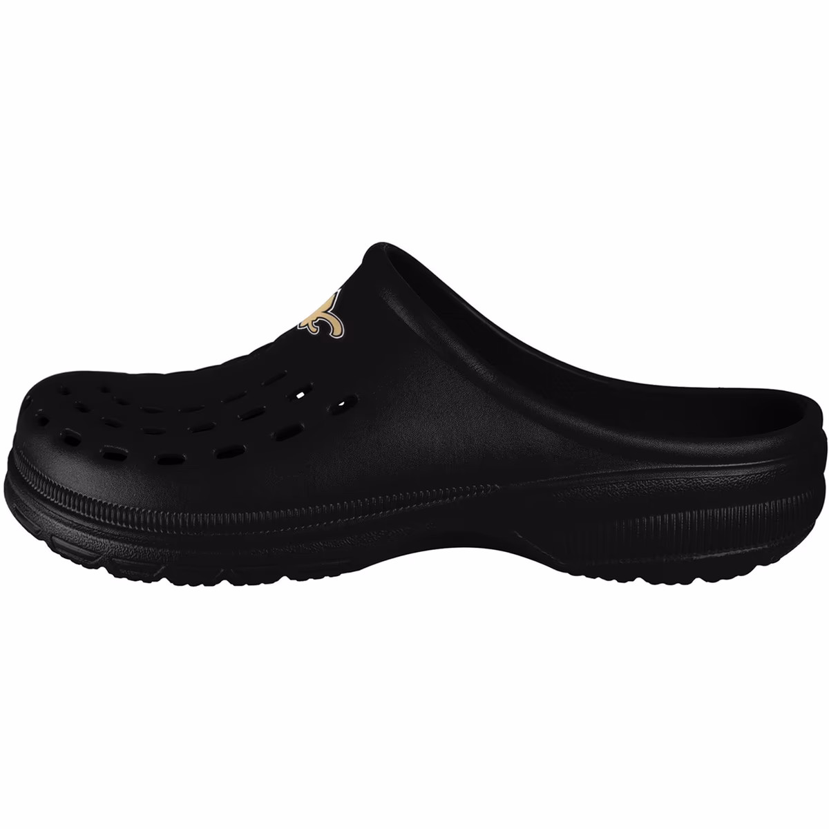 Youth FOCO Black New Orleans Saints Sunny Day Clogs 3 Youth FOCO Black New Orleans Saints Sunny Day Clogs