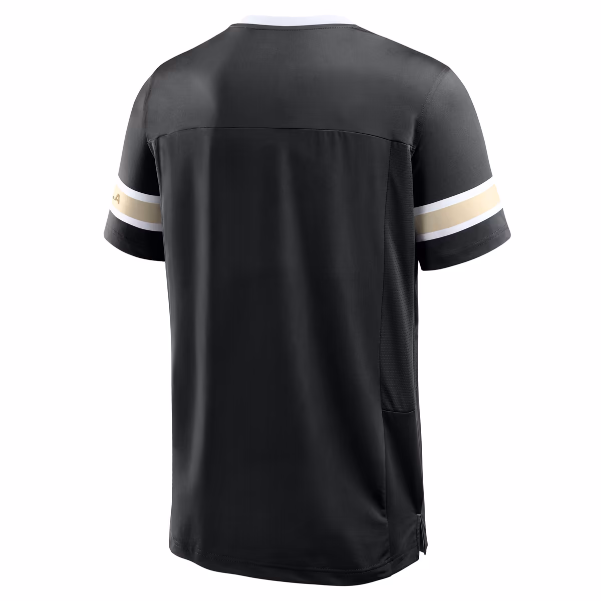 Men's Fanatics Black New Orleans Saints Hometown Premium Hashmark V-Neck T-Shirt 4 Men's Fanatics Black New Orleans Saints Hometown Premium Hashmark V-Neck T-Shirt