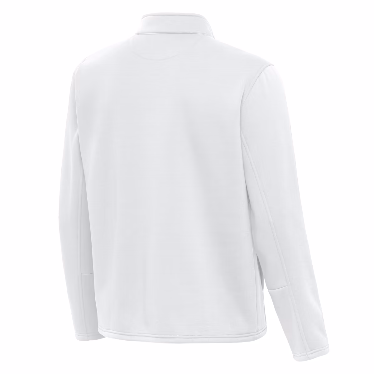 Men's Antigua White New Orleans Saints Twist Quarter-Zip Pullover Jacket 4 Men's Antigua White New Orleans Saints Twist Quarter-Zip Pullover Jacket