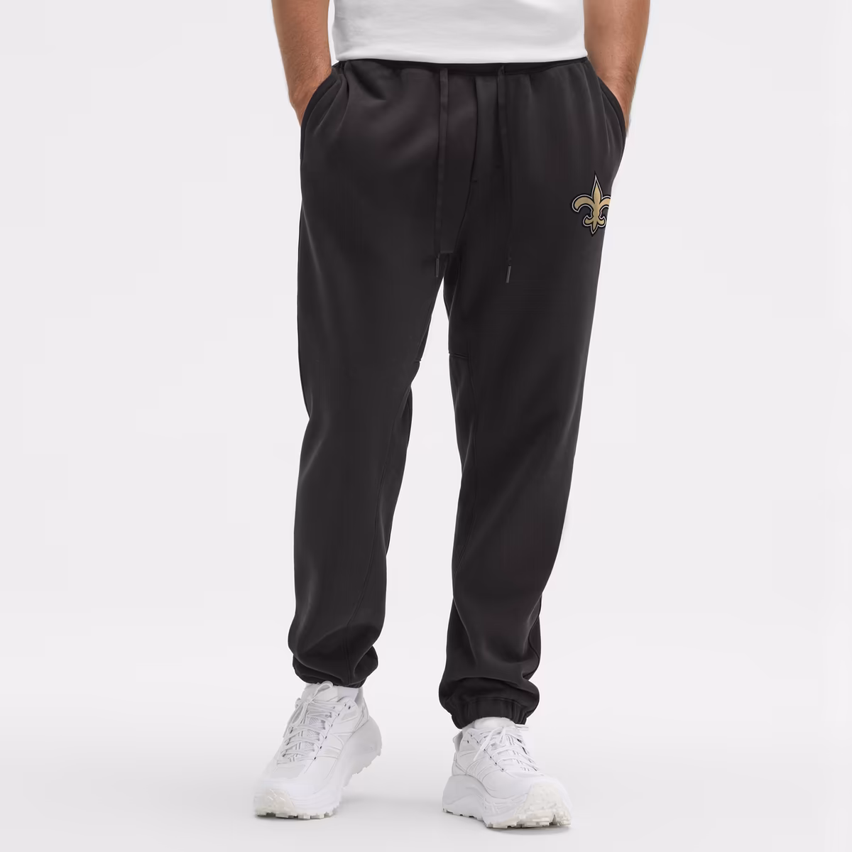 Men's lululemon Black New Orleans Saints Steady State Jogger 2 Men's lululemon Black New Orleans Saints Steady State Jogger