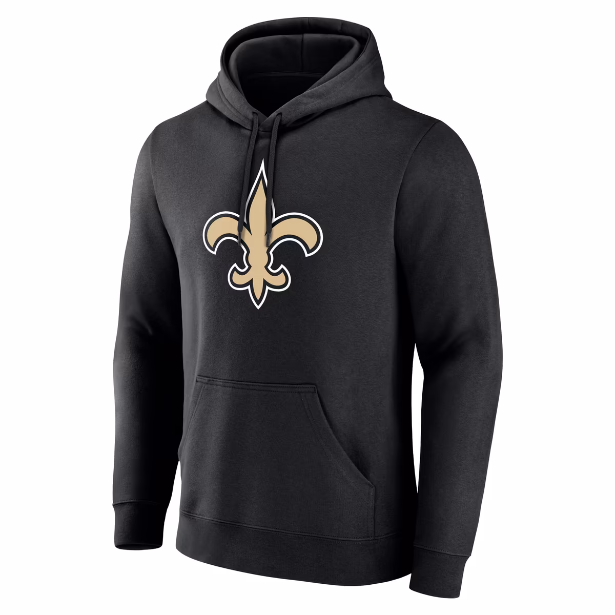 Men's Black New Orleans Saints Big & Tall Team Authentic Custom Hoodie 3 Men's Black New Orleans Saints Big & Tall Team Authentic Custom Hoodie