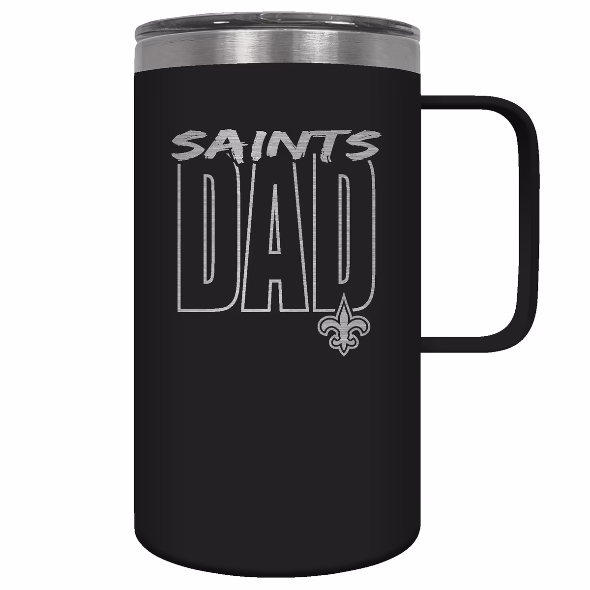 New Orleans Saints Dad 18oz. Hustle Travel Mug 11 New Orleans Saints Dad 18oz. Hustle Travel Mug