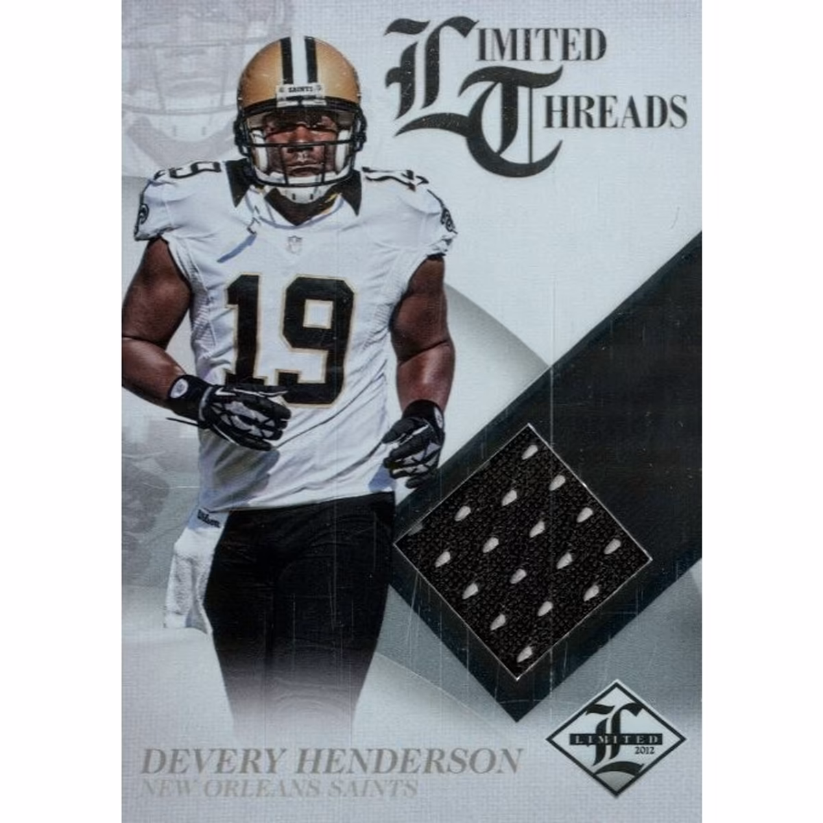 2012 Limited Threads #74 Devery Henderson/25 9 2012 Limited Threads #74 Devery Henderson/25