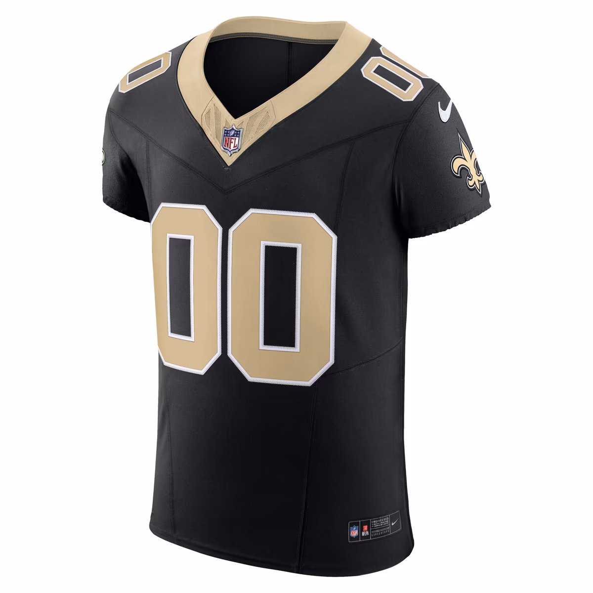 Men's Nike Black New Orleans Saints Vapor F.U.S.E. Elite Custom Jersey 3 Men's Nike Black New Orleans Saints Vapor F.U.S.E. Elite Custom Jersey