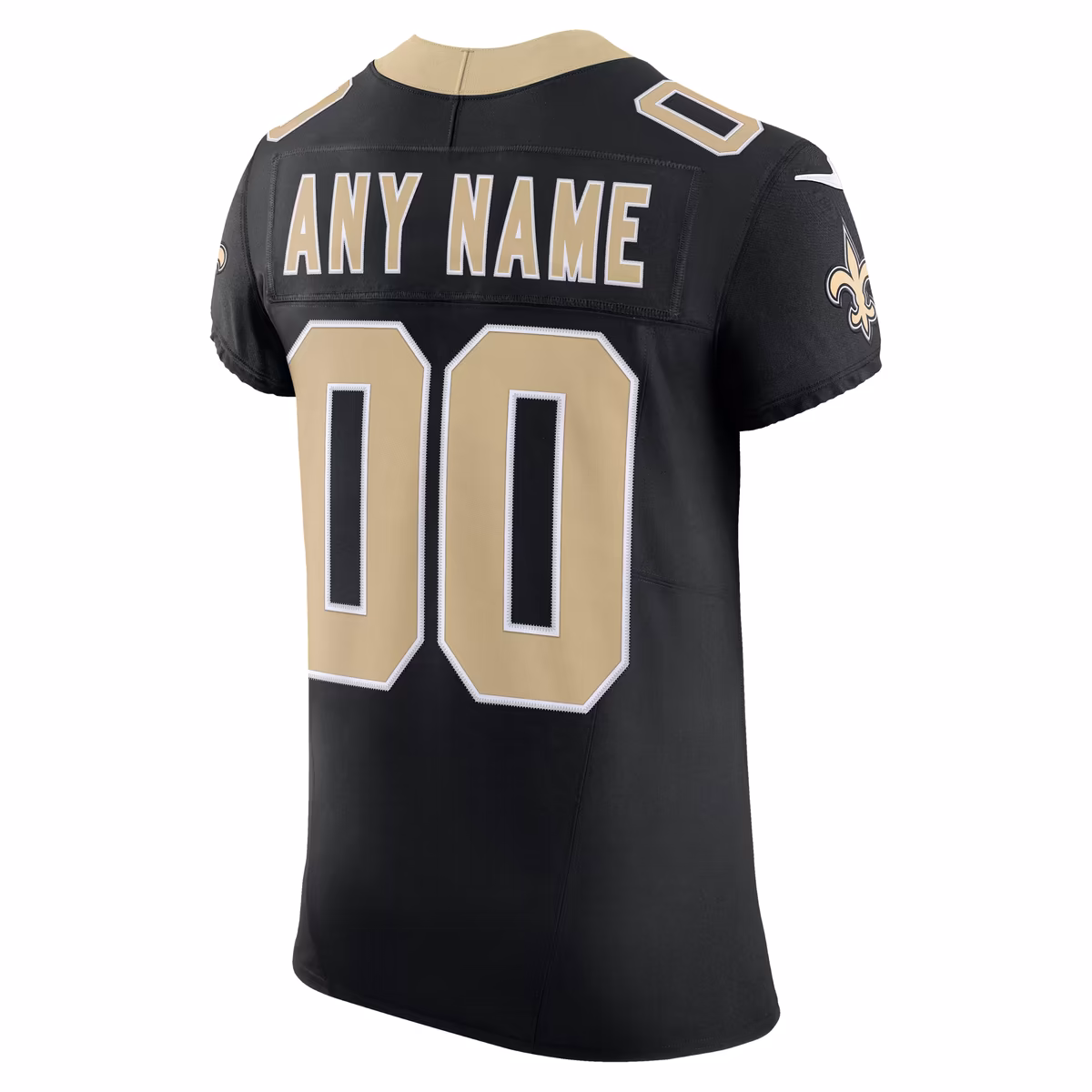 Men's Nike Black New Orleans Saints Vapor F.U.S.E. Elite Custom Jersey 4 Men's Nike Black New Orleans Saints Vapor F.U.S.E. Elite Custom Jersey