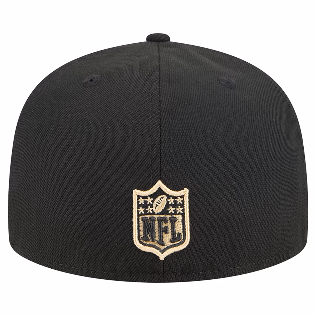 Men's New Era Black New Orleans Saints Tri-Hit 59FIFTY Fitted Hat 5 Men's New Era Black New Orleans Saints Tri-Hit 59FIFTY Fitted Hat