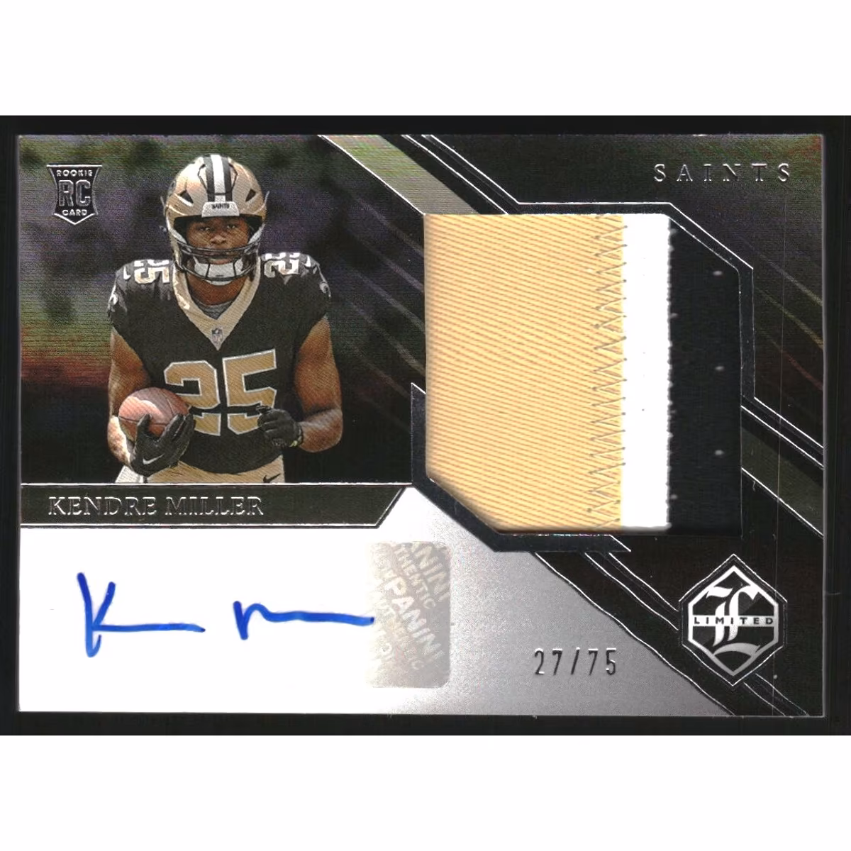 2023 Limited Silver Spotlight #164 Kendre Miller JSY AU 11 2023 Limited Silver Spotlight #164 Kendre Miller JSY AU