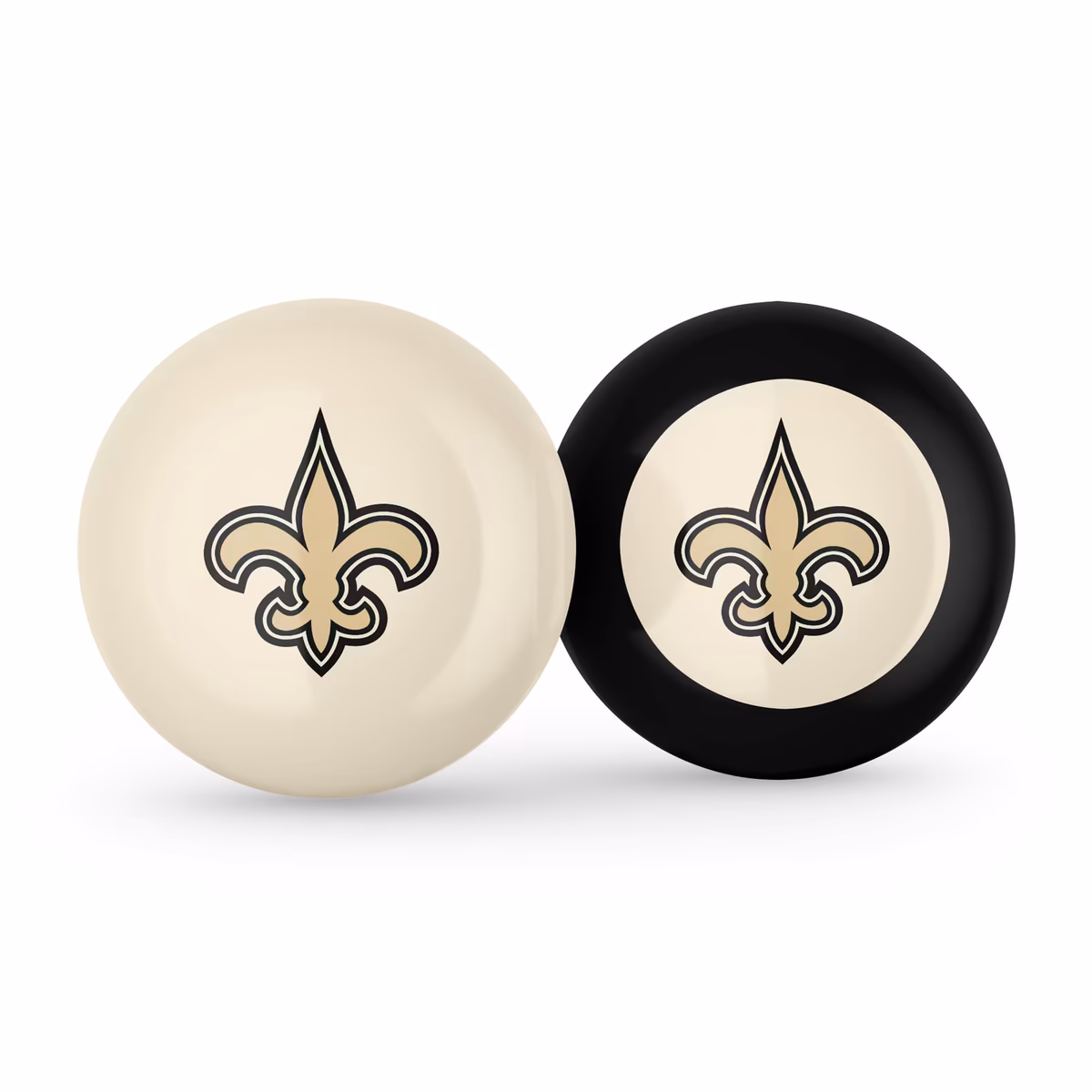 Imperial New Orleans Saints Logo Cue Ball & 8 Ball Combo Set