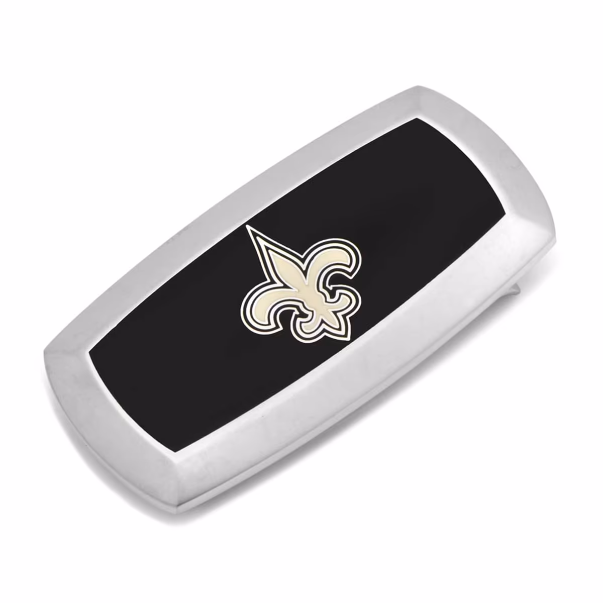 Men's Black New Orleans Saints Cushion Money Clip