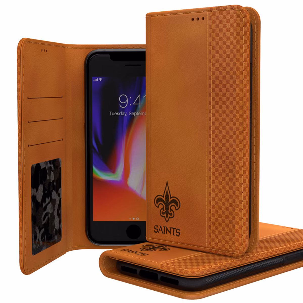 New Orleans Saints iPhone Folio Case 5 New Orleans Saints iPhone Folio Case