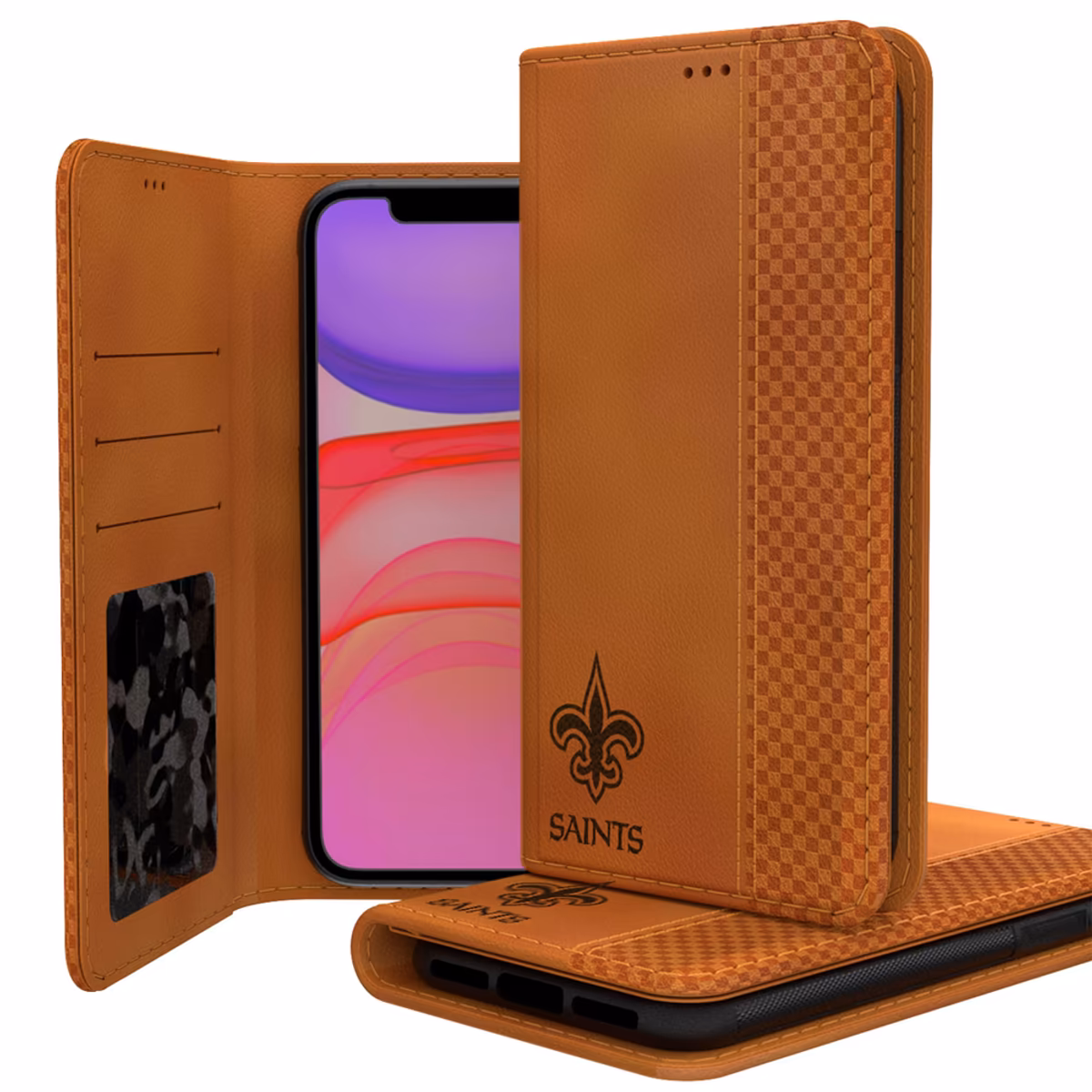 New Orleans Saints iPhone Folio Case 7 New Orleans Saints iPhone Folio Case