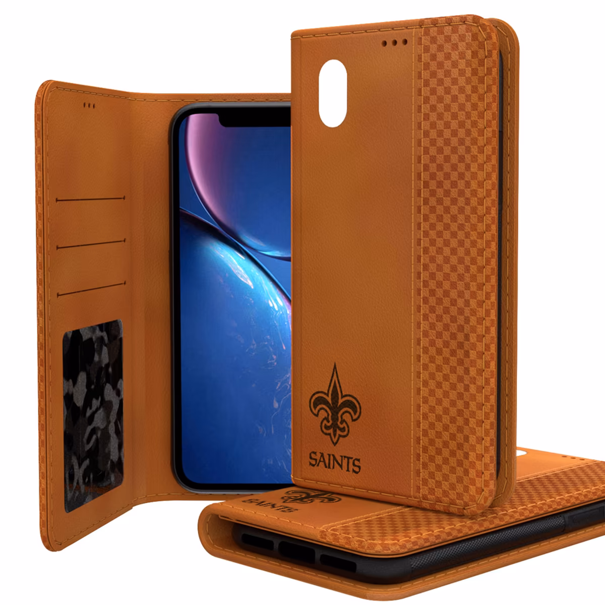 New Orleans Saints iPhone Folio Case 9 New Orleans Saints iPhone Folio Case