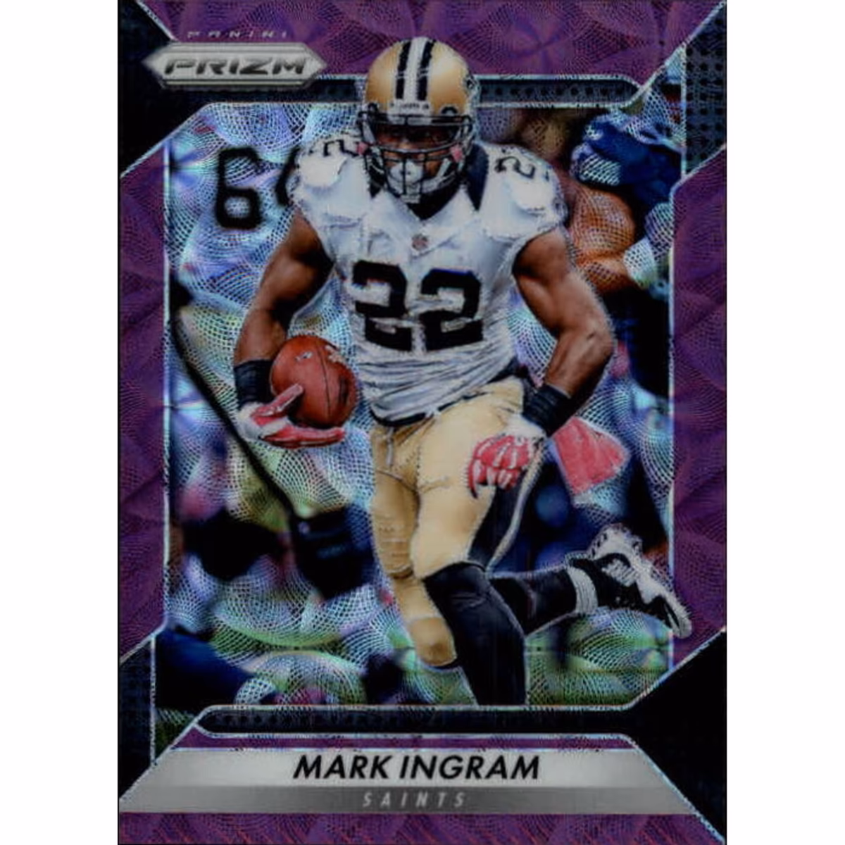 2016 Panini Prizm Prizms Purple Scope #121 Mark Ingram