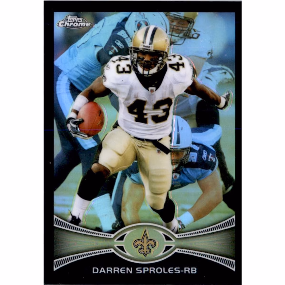 2012 Topps Chrome Black Refractors #136 Darren Sproles