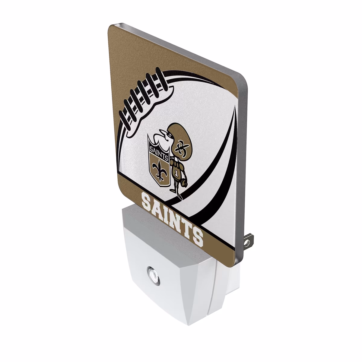 New Orleans Saints Passtime Design Nightlight 2-Pack 3 New Orleans Saints Passtime Design Nightlight 2-Pack