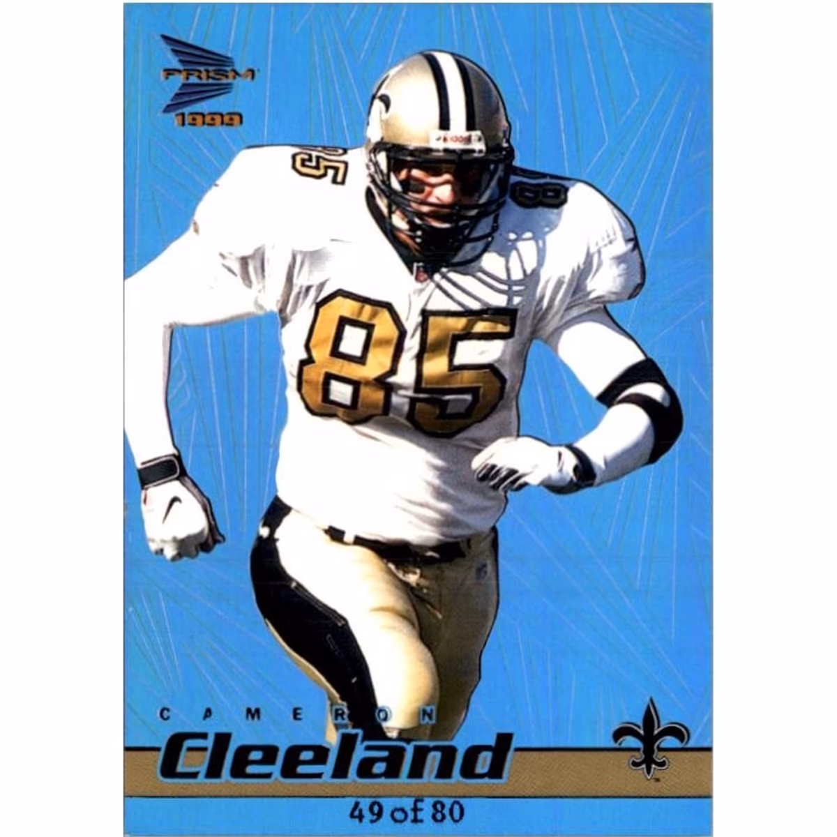 1999 Pacific Prisms Holographic Blue #91 Cam Cleeland