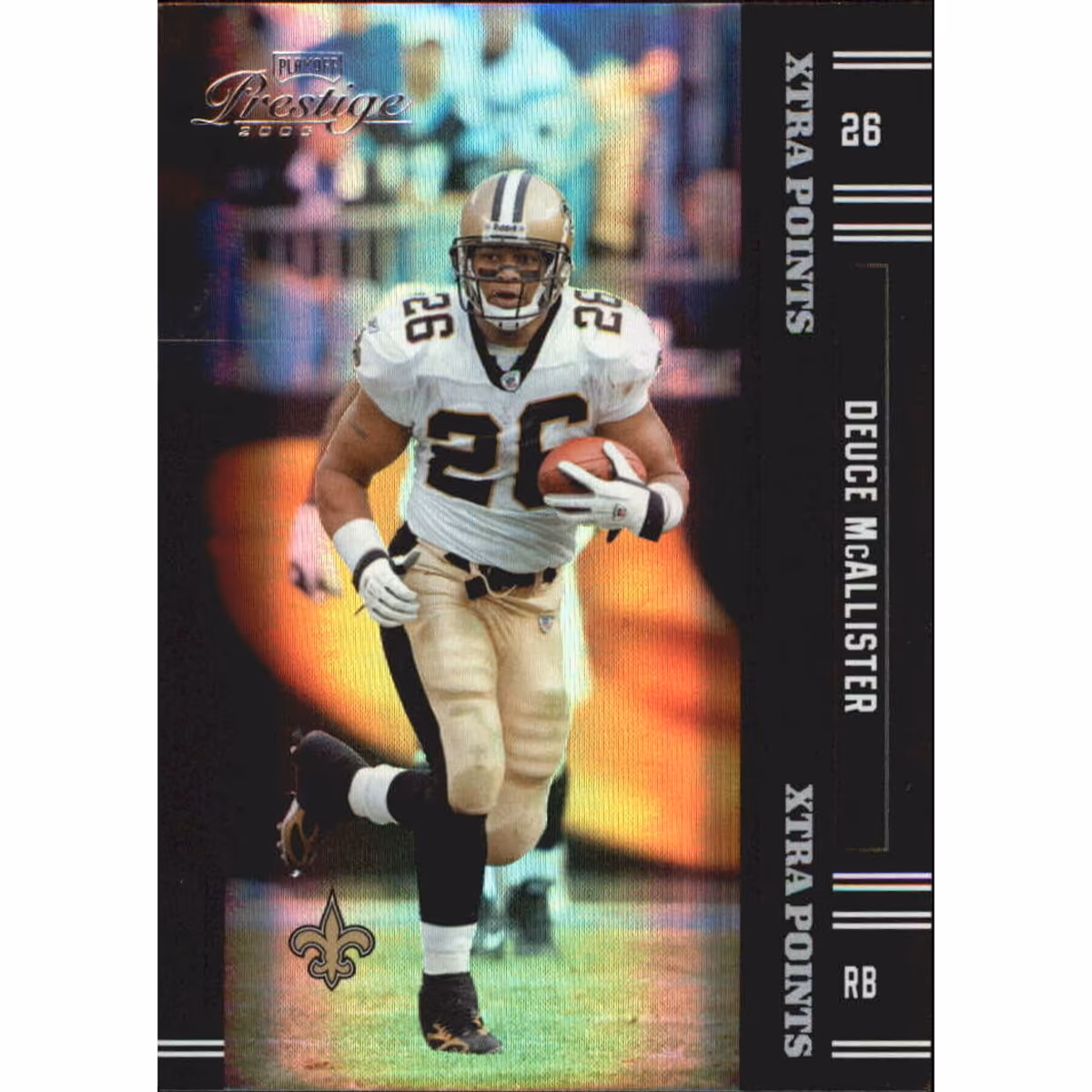 2005 Playoff Prestige Xtra Points Black #85 Deuce McAllister