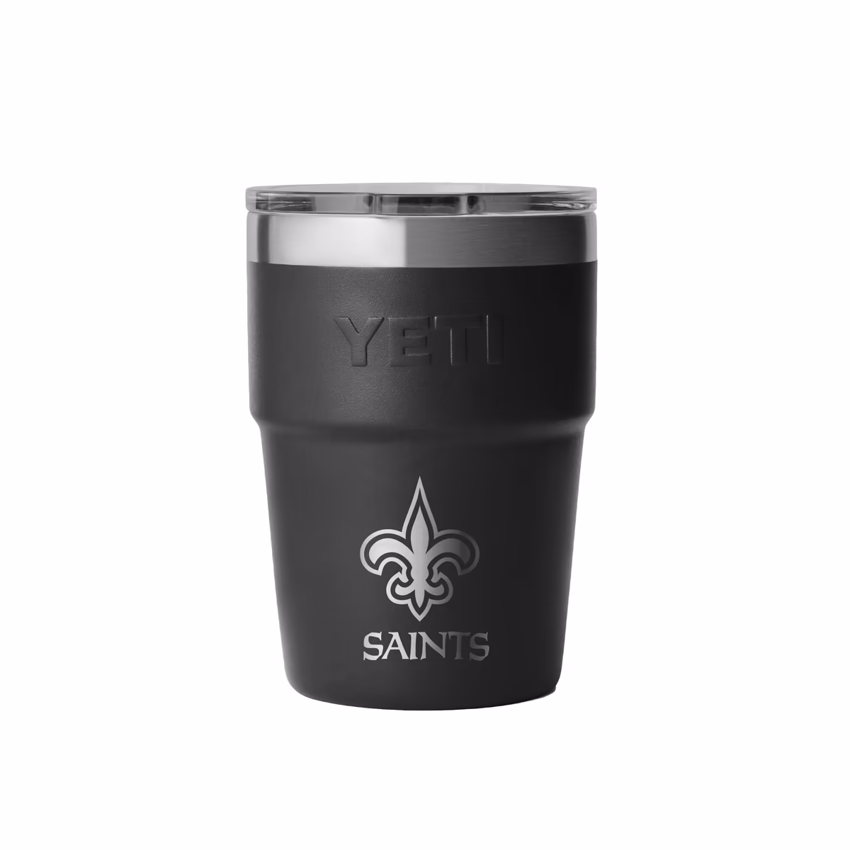 YETI New Orleans Saints 16oz. Rambler Stackable Cup with MagSlider Lid