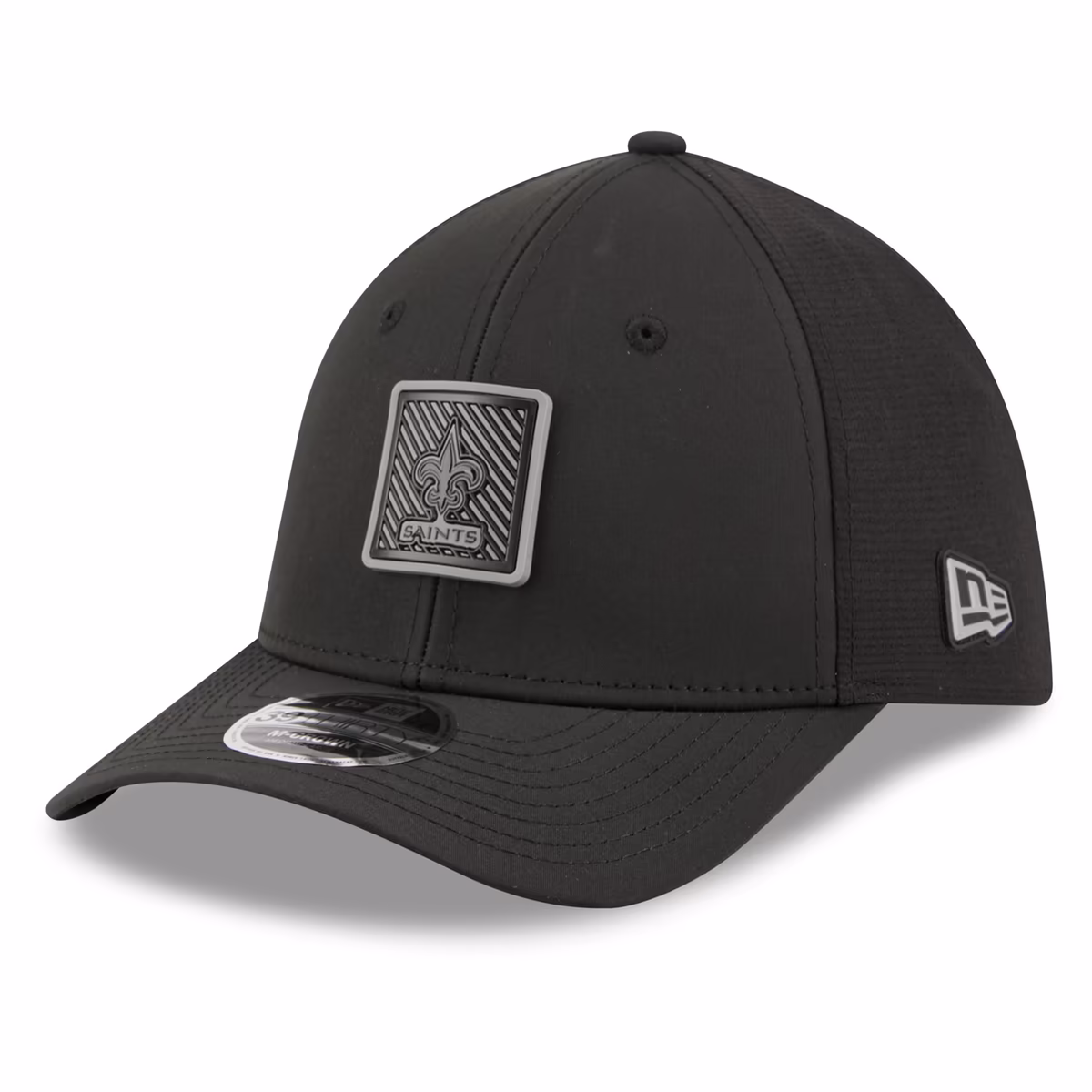 Men's New Era Black New Orleans Saints 2026 NFL Training Camp 39THIRTY Flex Hat 4 Men's New Era Black New Orleans Saints 2026 NFL Training Camp 39THIRTY Flex Hat