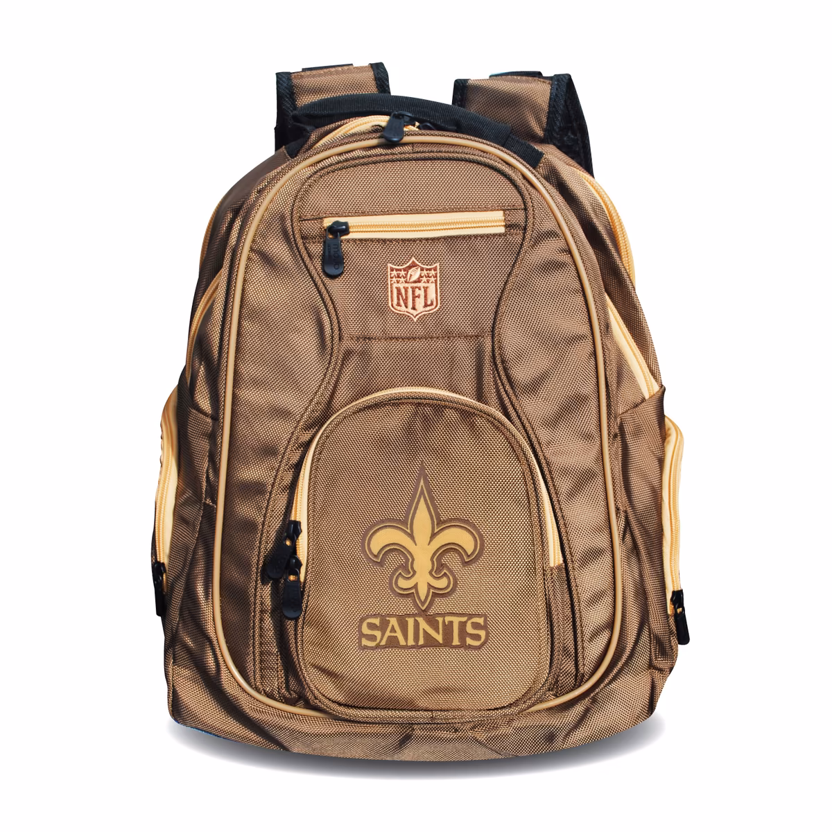 MOJO Tan New Orleans Saints 19" Premium Laptop Backpack 11 MOJO Tan New Orleans Saints 19" Premium Laptop Backpack