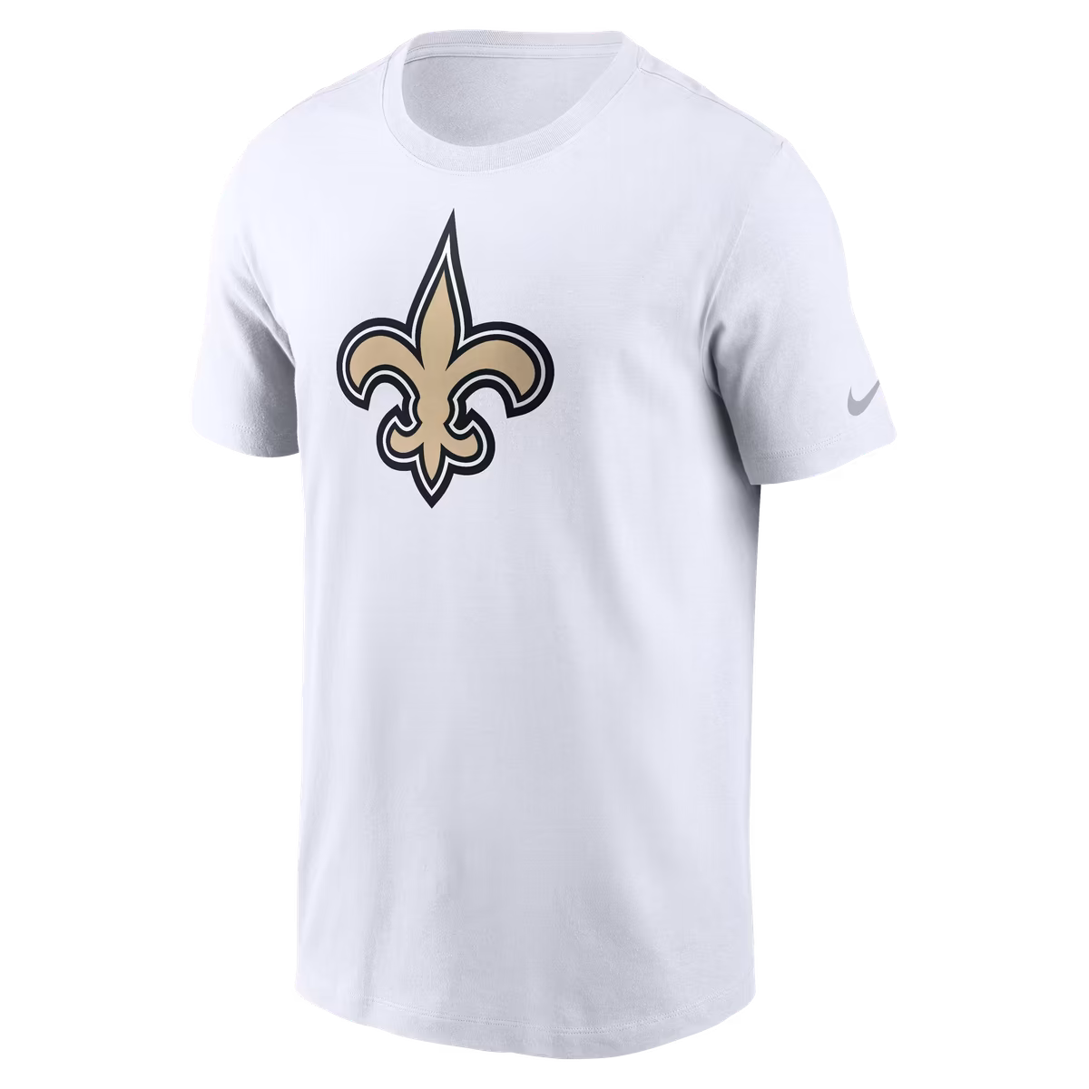 Men's Nike White New Orleans Saints Essential Logo T-Shirt 5 Men's Nike White New Orleans Saints Essential Logo T-Shirt