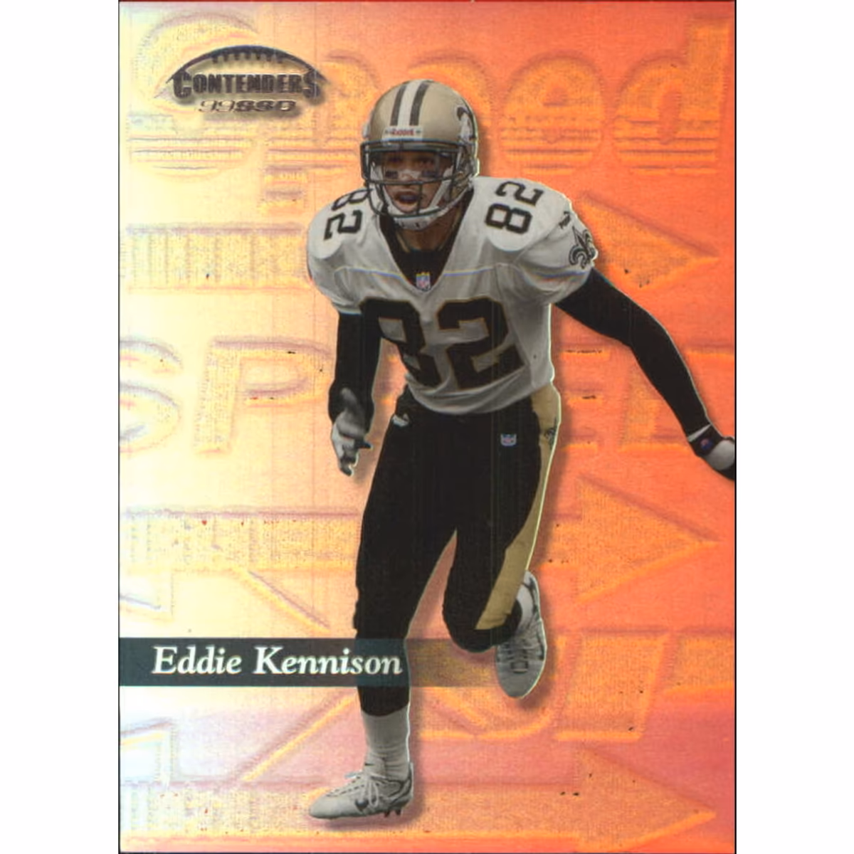 1999 Playoff Contenders SSD Speed Red #59 Eddie Kennison